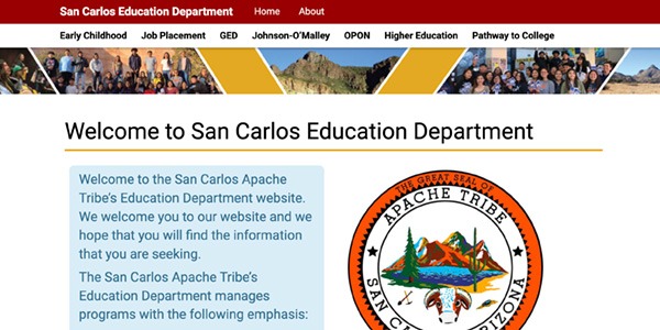 San Carlos Education Department San Carlos Education Department